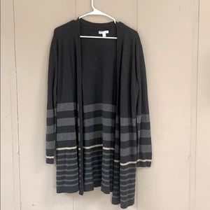 Charter Club XL Women’s Open Front Long Cardigan
